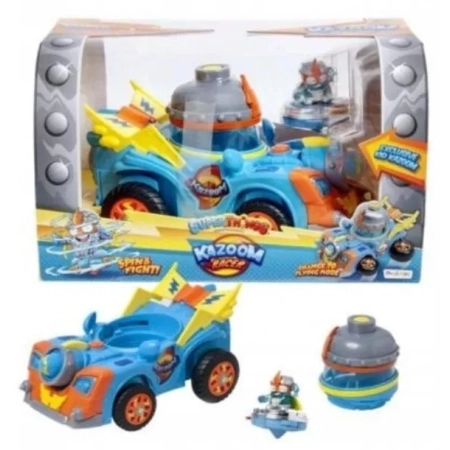 Super Zings Things Kazoom Racer Pojazd + Kid Kazoom